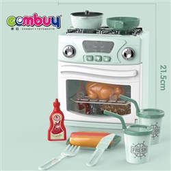 CB831931 CB831932 - Lighting & sound kitchen set pretend play oven toy for kids